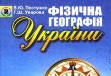 Скачати  Географія  8           Пестушко В.Ю. Уварова Г.Ш.      Підручники Україна