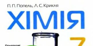Скачати  Хімія  7           Попель П.П. Крикля Л.С.      Підручники Україна